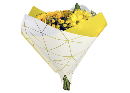 Sleeve 35x35cm diesel galben