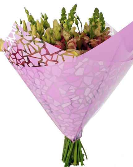 Sleeve 35x35cm mosaic lila