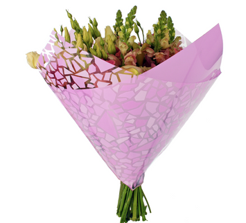 Sleeve 35x35cm mosaic lila