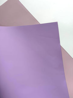 Ambalaj buchet flori 40X44cm duo mov lila