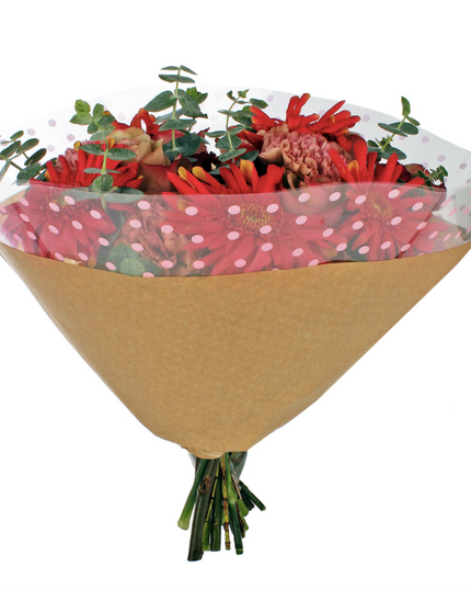 Sleeve 35x35cm dots roz