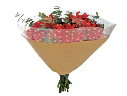 Sleeve 35x35cm dots portocaliu