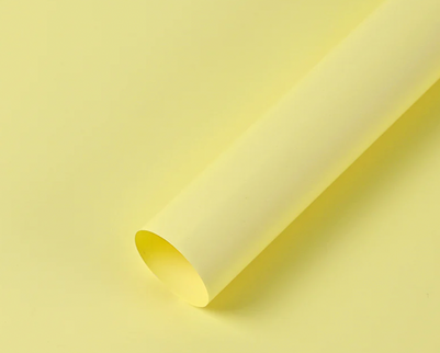 Ambalaj buchet flori waterproof 60x60cm galben pal