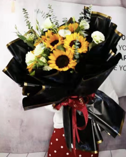 Ambalaj waterproof 60x60cm edge marmur negru