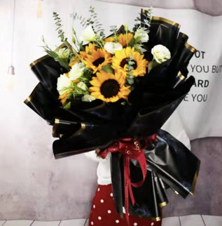 Ambalaj waterproof 60x60cm edge marmur negru