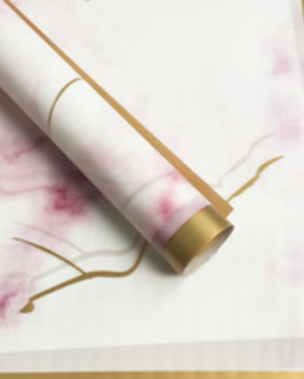 Ambalaj waterproof 60x60cm edge marmur roz