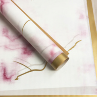 Ambalaj waterproof 60x60cm edge marmur roz