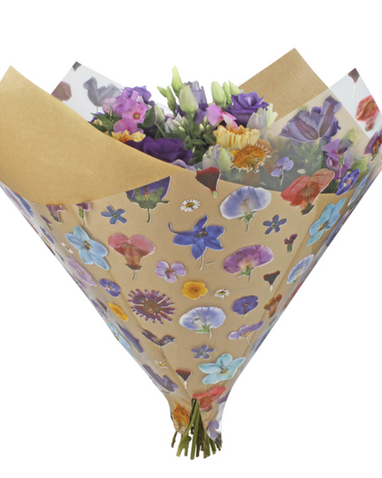 Sleeve 35x35cm flowers