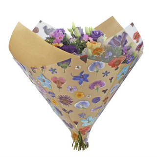 Sleeve 35x35cm flowers