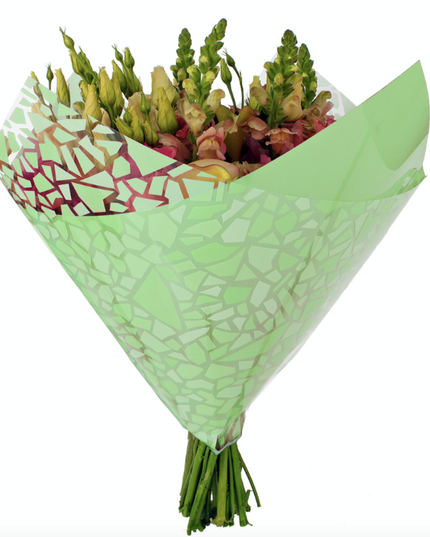 Sleeve 35x35cm mosaic green