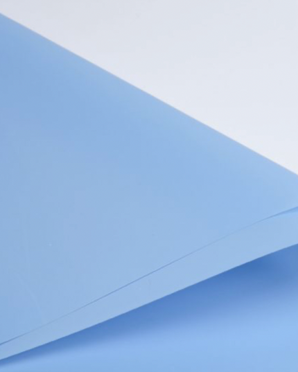 Ambalaj buchet flori waterproof 60x60cm albastru mediu