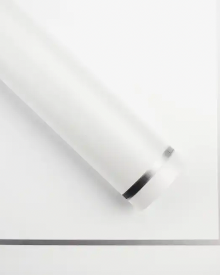 Ambalaj waterproof 60x60cm semitransparent margine argintie