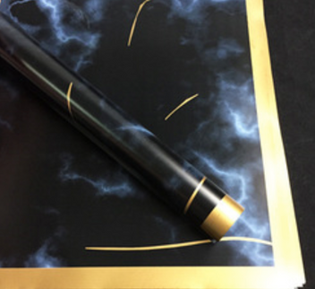 Ambalaj waterproof 60x60cm edge marmur negru