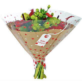 Sleeve 35x35cm love tag