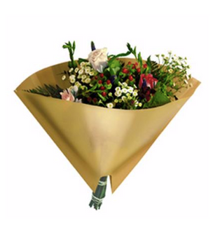 Sleeve 35x35cm auriu mat