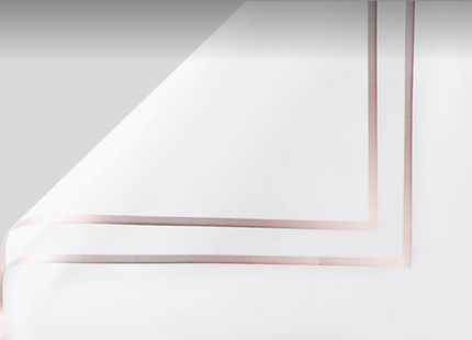 Ambalaj waterproof 60x60cm alb margie aurie