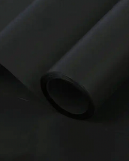 Ambalaj buchet flori waterproof rola 60x1000cm negru