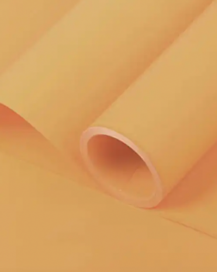 Ambalaj buchet flori waterproof rola 60x1000cm portocaliu