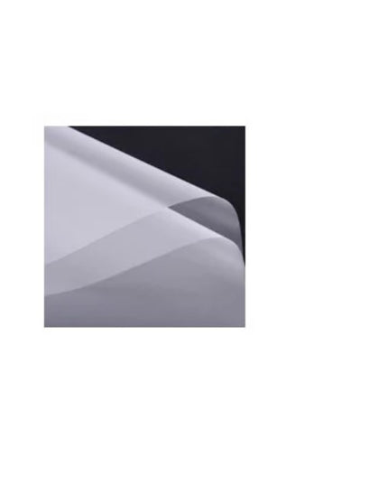 Ambalaj buchet flori waterproof 60x60cm alb