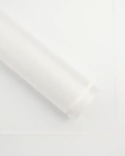 Ambalaj waterproof 60x60cm semitransparent margine alb