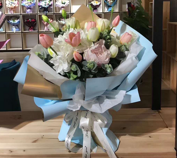 Ambalaj waterproof duo auriu si albastru