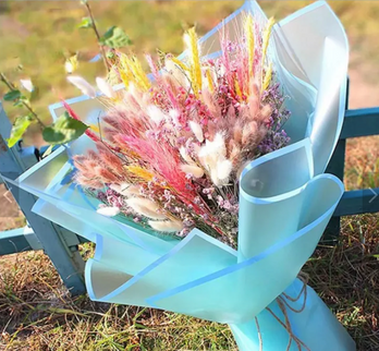 Ambalaj waterproof 60x60cm verde emerald margine verde