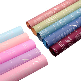 Ambalaj buchet flori waterproof 58x58cm mov