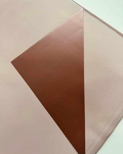 Ambalaj waterproof duo roz deschis si cupru