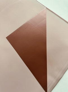 Ambalaj waterproof duo roz deschis si cupru