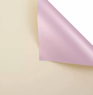 Ambalaj waterproof 60x60cm duo rose galben deschis