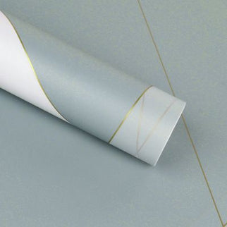 Ambalaj buchet flori waterproof 60x60cm gri