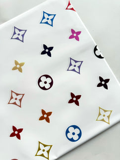 Ambalaj buchet flori waterproof 60x60cm LV alb