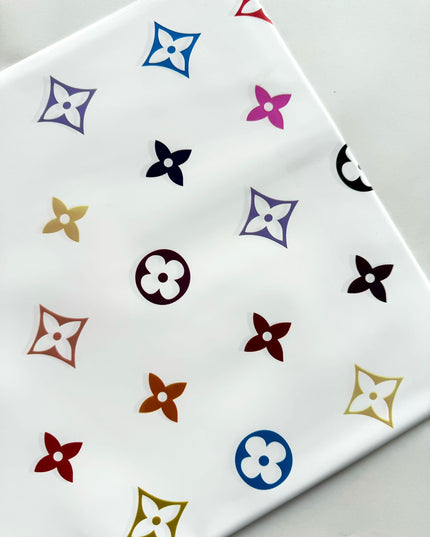 Ambalaj buchet flori waterproof 60x60cm LV peach