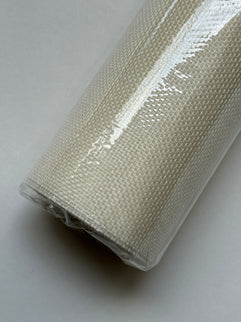 Ambalaj textil rola alb/crem