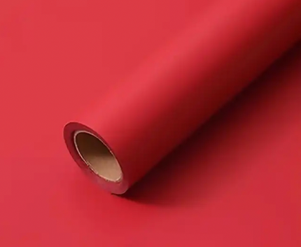 Ambalaj buchet flori waterproof rola 60x1000cm rosu