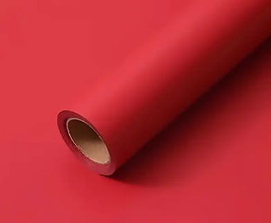 Ambalaj buchet flori waterproof rola 60x1000cm rosu