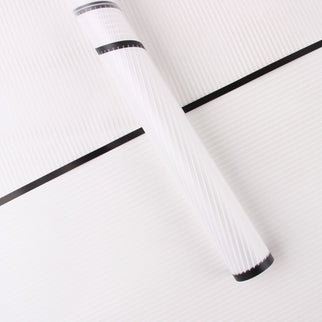 Ambalaj waterproof 60x60cm transparent dungi albe si negre