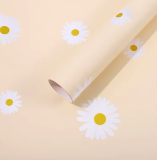 Ambalaj waterproof daisy peach