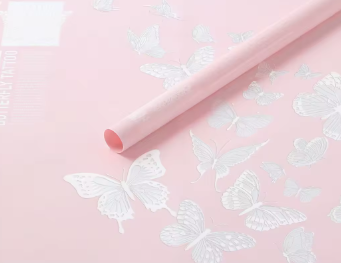 Ambalaj waterproof Fluturi Roz