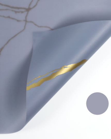 Ambalaj waterproof marmur denim cu auriu