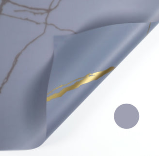 Ambalaj waterproof marmur denim cu auriu