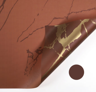 Ambalaj waterproof marmur maro cu auriu