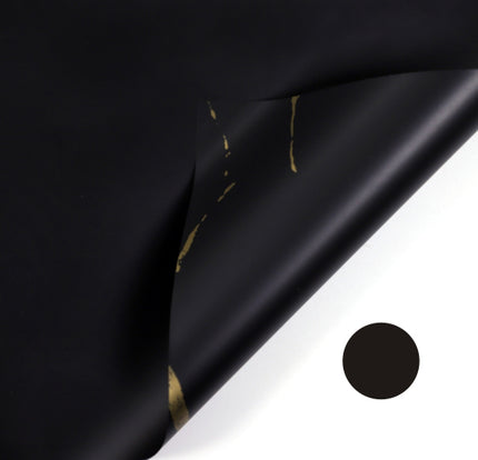 Ambalaj waterproof marmur negru cu auriu