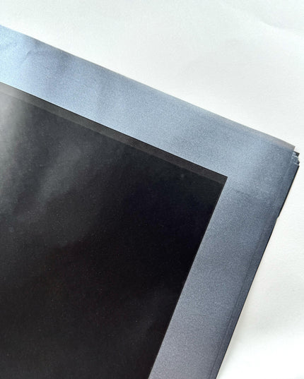 Ambalaj waterproof margine mata negru