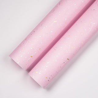 Ambalaj waterproof pete aurii cu roz