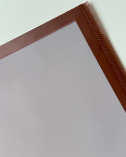 Ambalaj buchet flori waterproof 60x60cm grej margine cupru