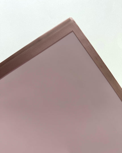 Ambalaj waterproof roz mediu margine aurie