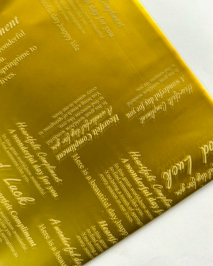 Ambalaj waterproof ziar auriu