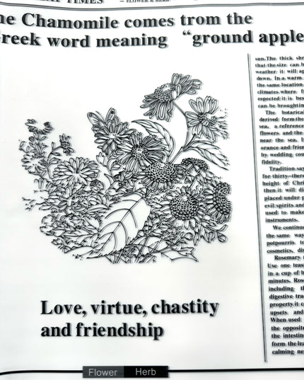 Ambalaj waterproof ziar herbal alb negru