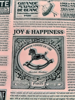 Ambalaj waterproof ziar happy everyday roz